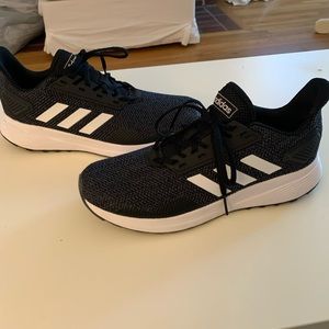Adidas running shoes- worn once!